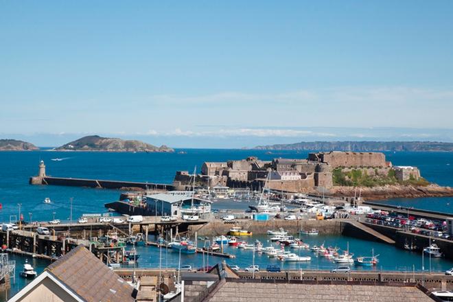 View of Castle Cornet from above the town – ARC Channel Islands ©  Sarah Collins / WCC